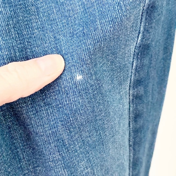 Boden Cambridge Ankle Skimmer Jeans Two Tone Step Hem T0124 Blue Size 6 D93 - Picture 7 of 7